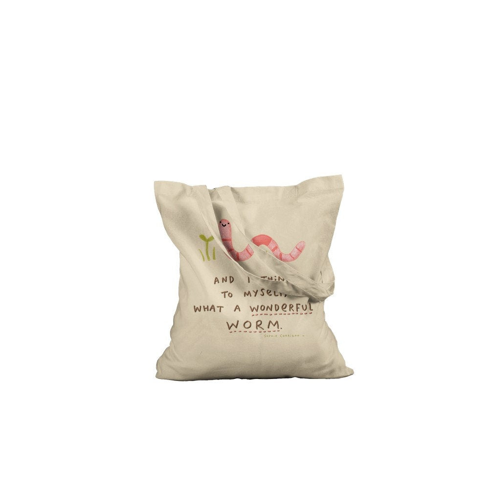 Wonderful Worm Classic Tote Bag