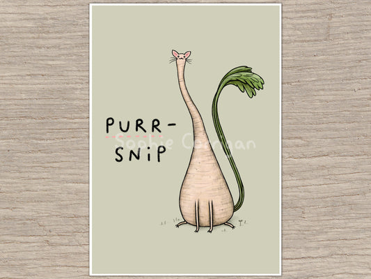 Purrsnip Signed Art Print