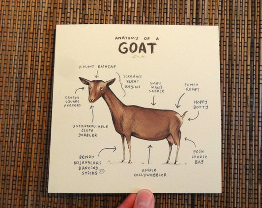 Anatomy Of A Goat Card