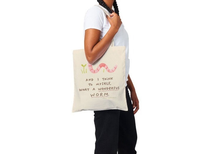 Wonderful Worm Classic Tote Bag