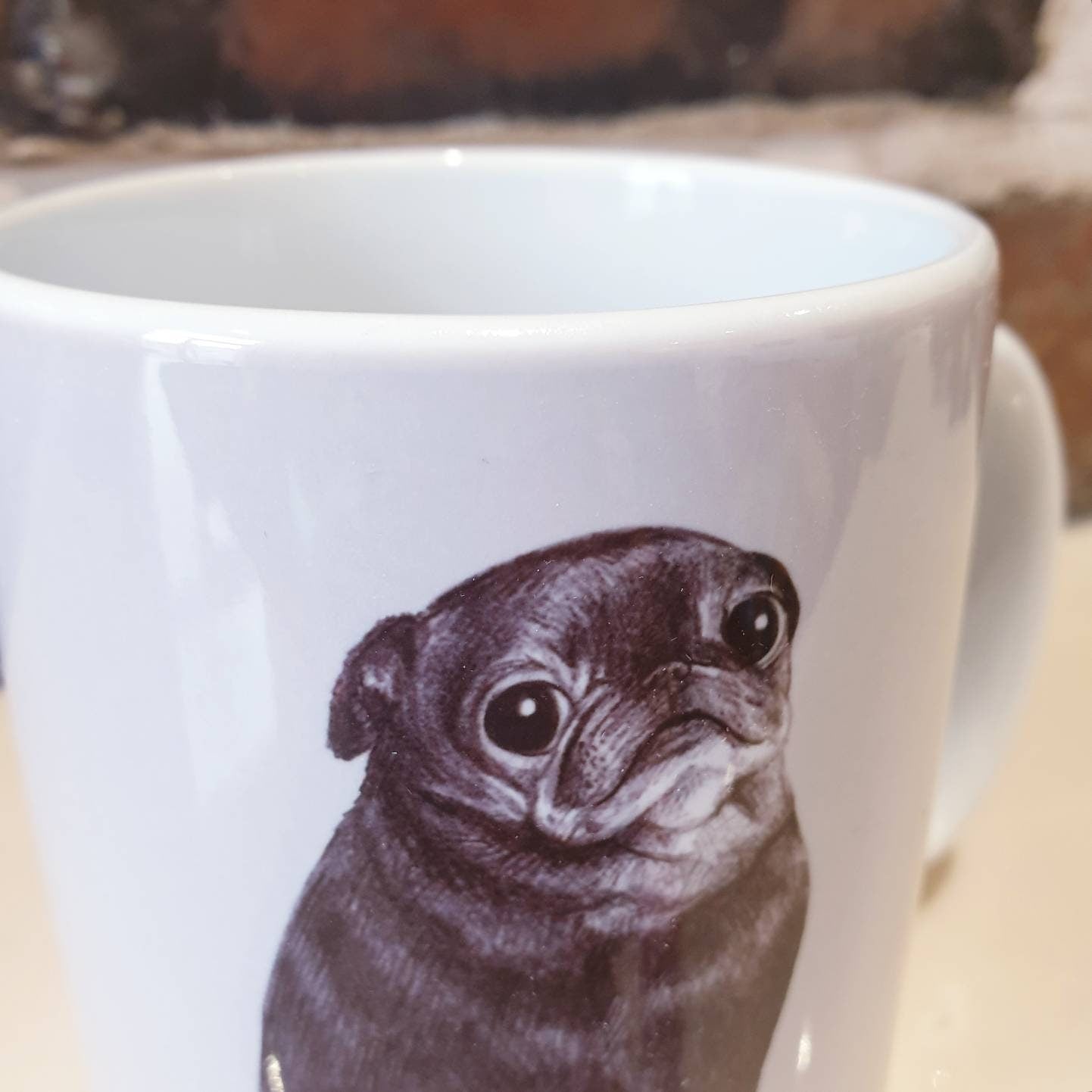 Sweet Black Pug 11oz Mug