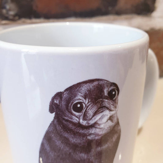 Sweet Black Pug 11oz Mug