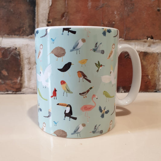 Bird Pattern Mug
