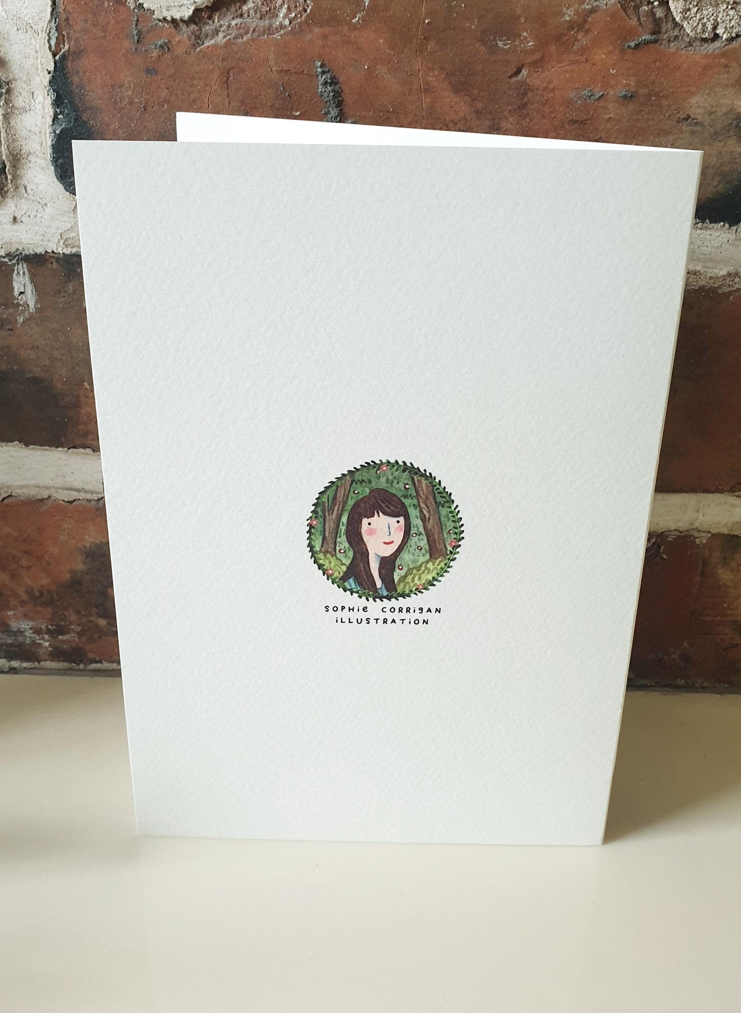 Large Super Coo Pigeon Card A5