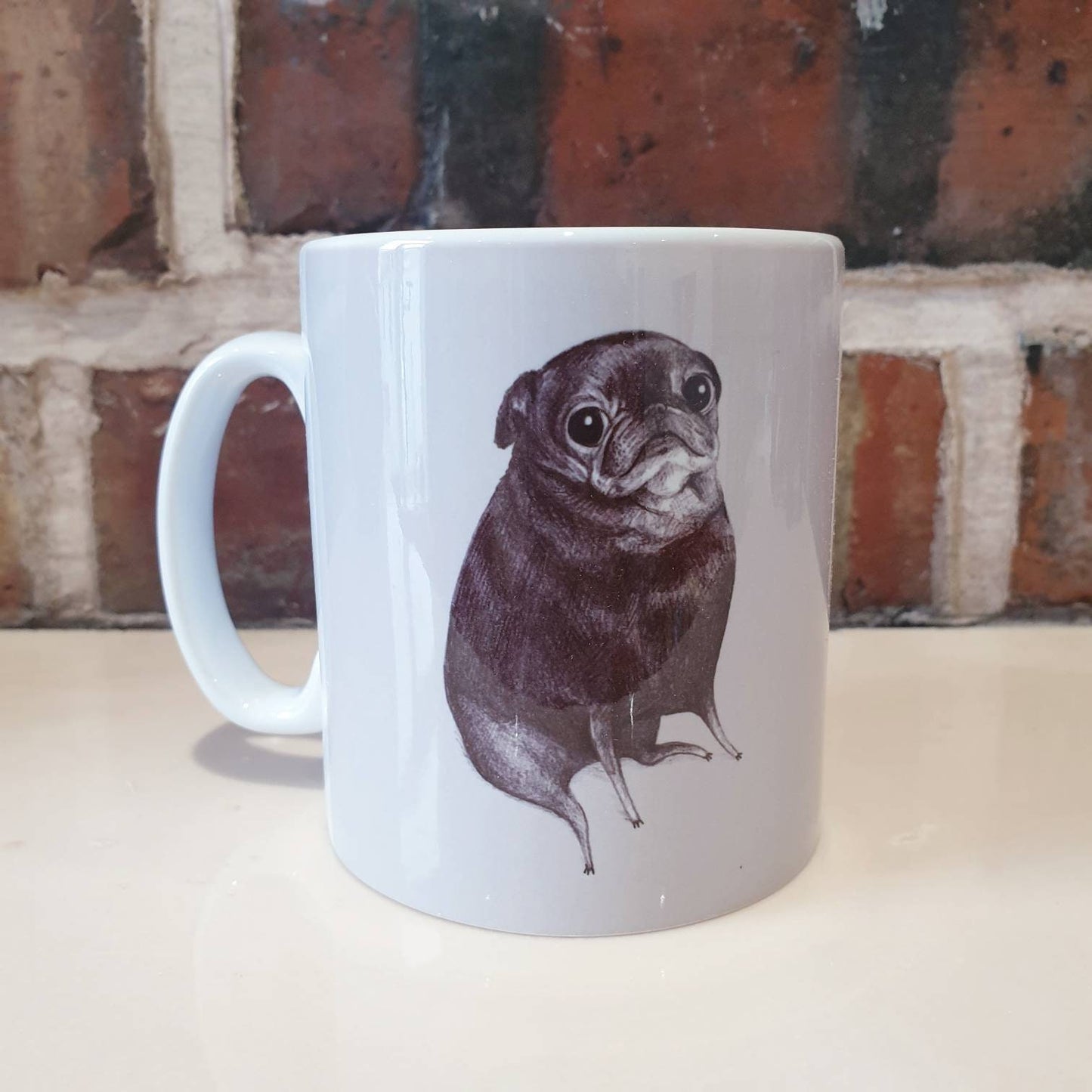 Sweet Black Pug 11oz Mug