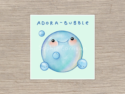 Adora-Bubble Signed Art Print