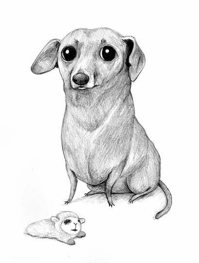 Pencil Pet Portrait - A5