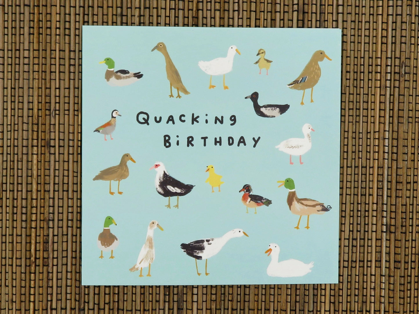 Quacking Birthday Card