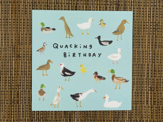 Quacking Birthday Card