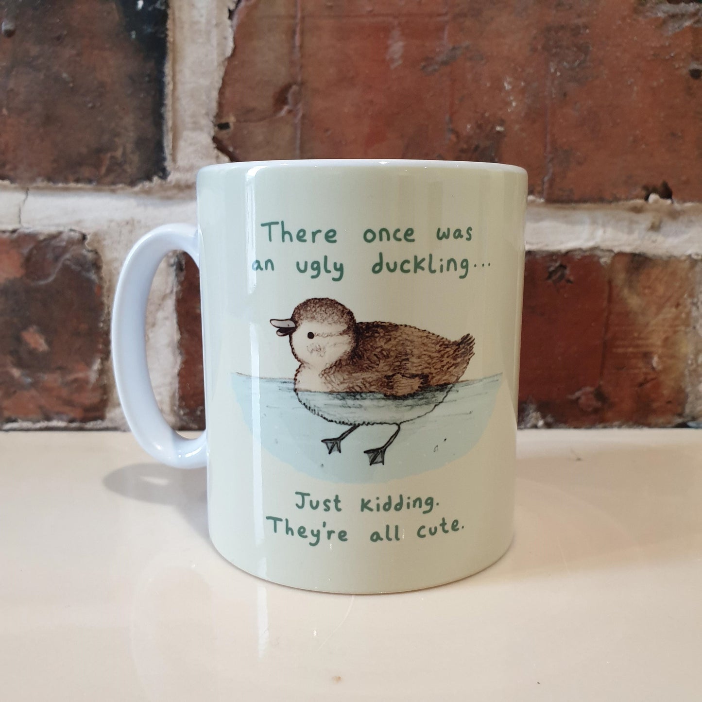 Ugly Duckling Cute Funny Duck Mug