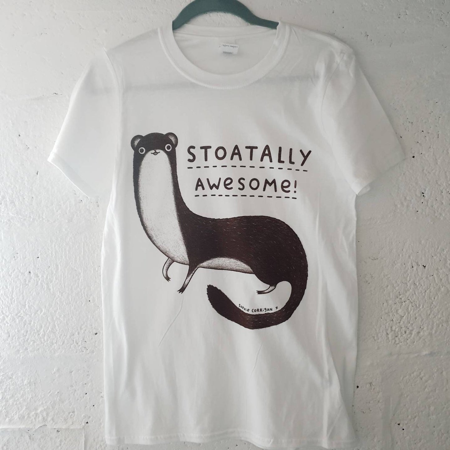 Stoatally Awesome Screenprinted T-Shirt