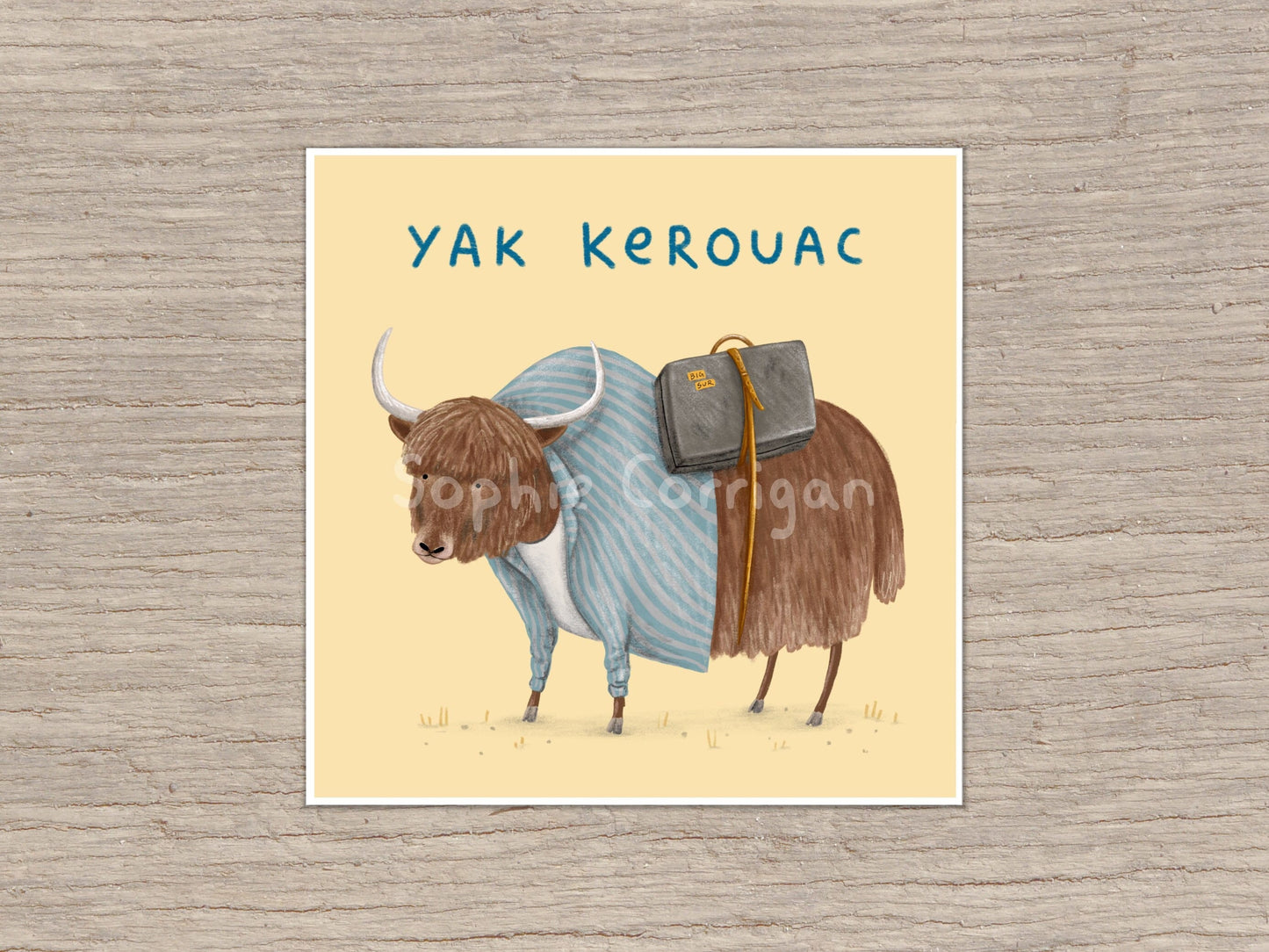 Yak Kerouac Jack Kerouac Signed Fine Art Print